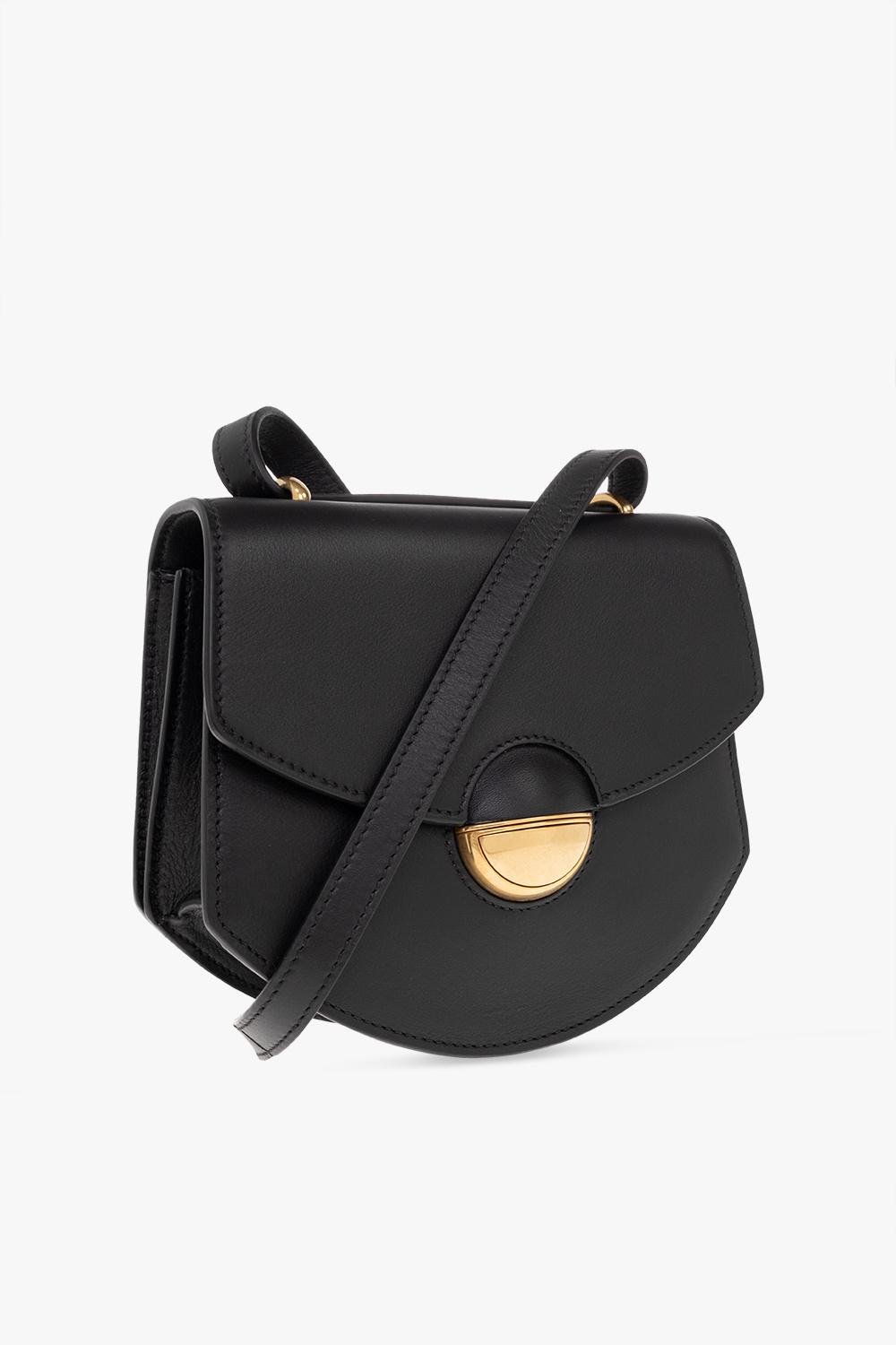 Black Round Mini shoulder bag Proenza Schouler